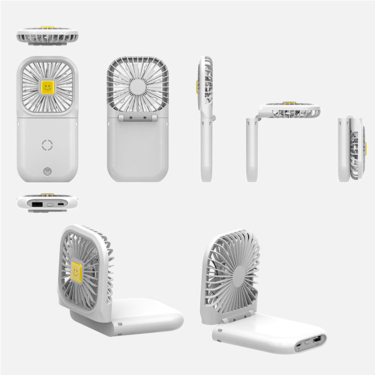 2020 New arrival cool 5000mAh Fan Power Bank LWS-6026
